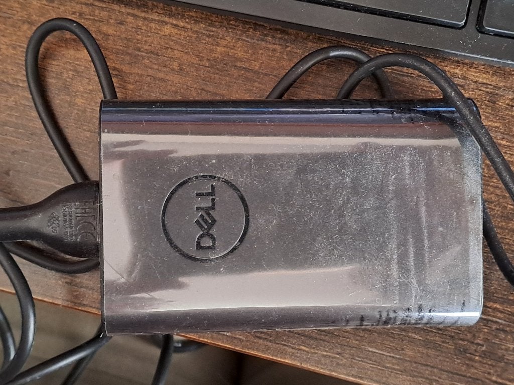 Oplader laptop Dell, Informatique & Logiciels, Chargeurs d'ordinateur portable, Utilisé, Enlèvement
