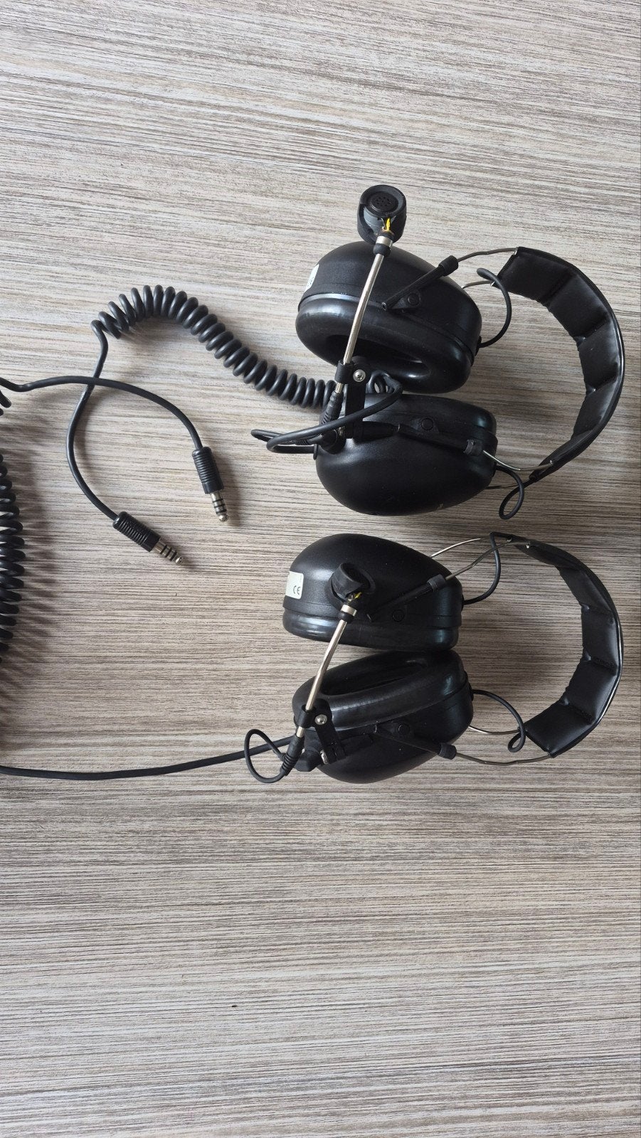 Casque Peltor MT7H7A --- 2 PIÈCES --- LISEZ ATTENTIVEMENT, Autos : Divers, Enlèvement, Utilisé