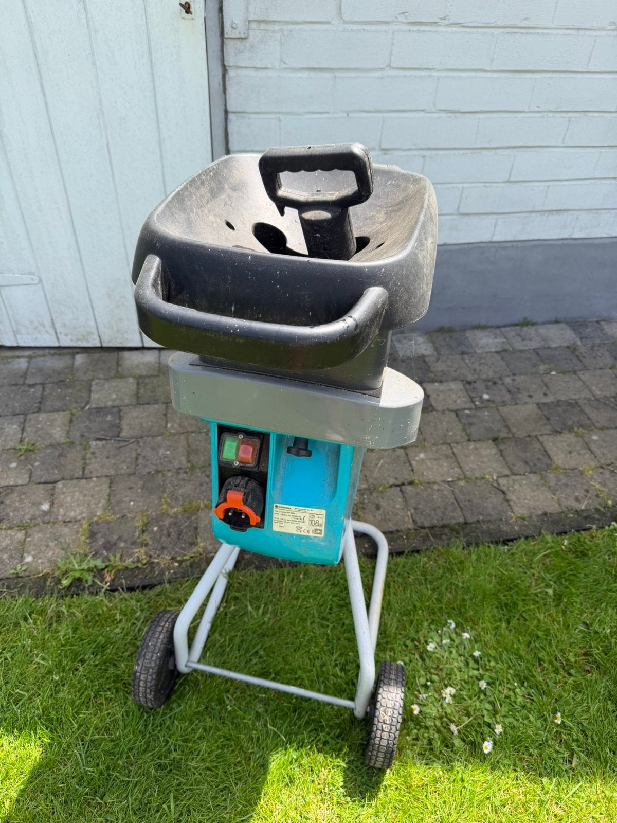 Hakselaar gardena, Tuin en Terras, Hakselaars, Ophalen, Gebruikt, Elektrisch, Met opvangzak