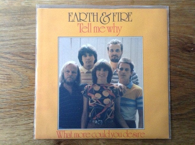 single earth & fire, Cd's en Dvd's, 7 inch, Ophalen of Verzenden, Pop, Beschermende buitenhoes
