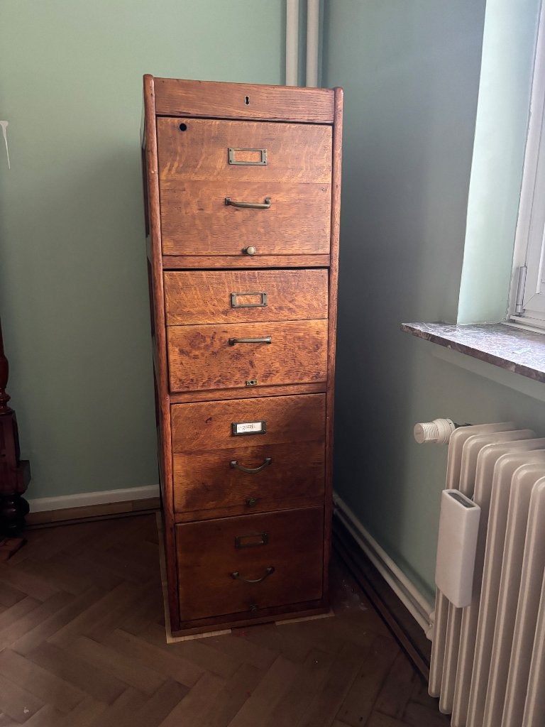 Vintage ladekast, Enlèvement