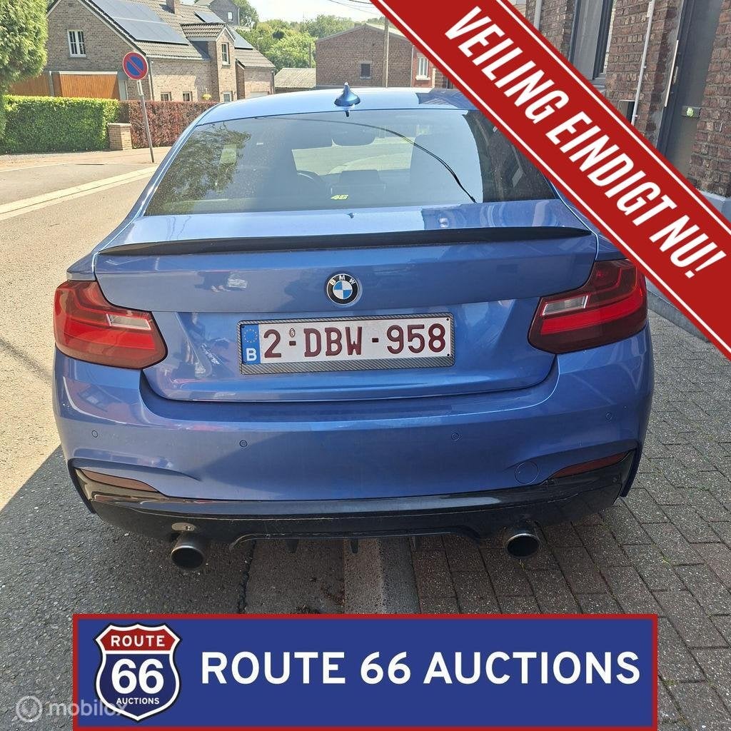 BMW 218i | 2015 | Route 66 Auctions, Autos, Entreprise, Boîte manuelle, Autre carrosserie, Occasion