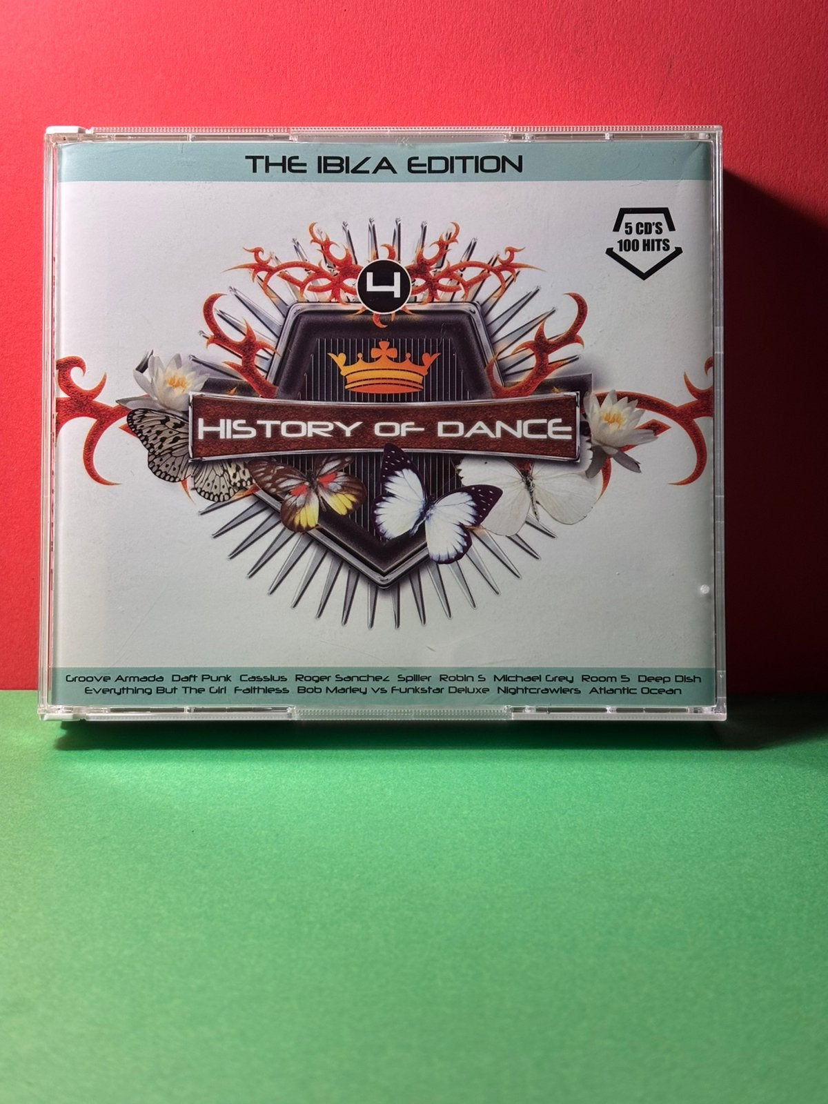 History of dance 4 - the ibiza edition / 5cd box, CD & DVD, Envoi, Comme neuf, Dance