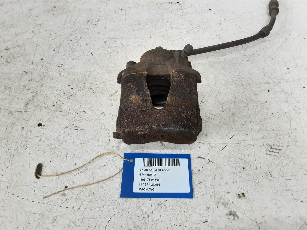 REMKLAUW LINKS VOOR Skoda Fabia II (5J) (01-2006/12-2014), Auto-onderdelen, Gebruikt, Skoda