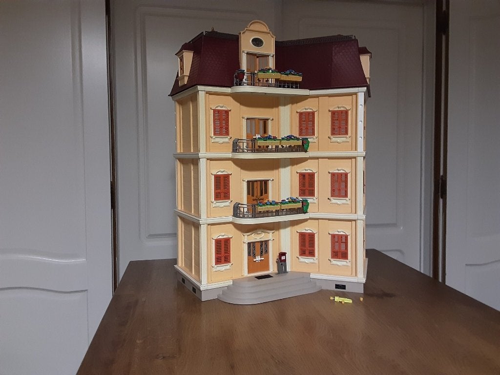 Playmobil groot herenhuis - met extra verdieping, Ophalen of Verzenden, Zo goed als nieuw, Complete set, Gebouw