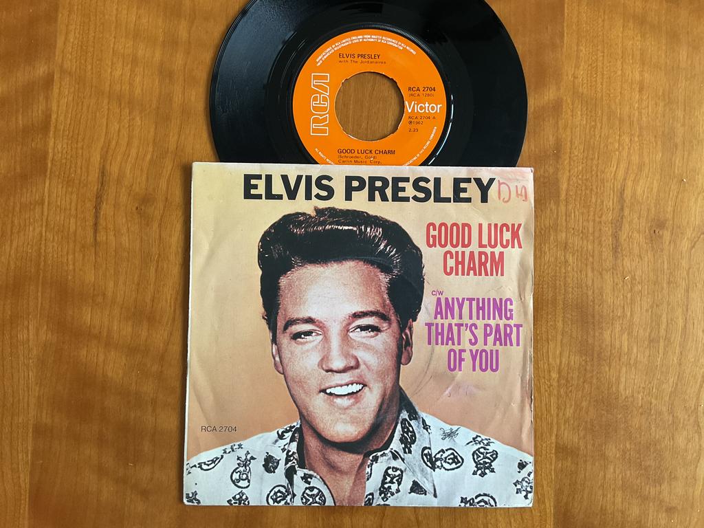 Elvis Presley - Good Luck Charm, Ophalen of Verzenden, Gebruikt