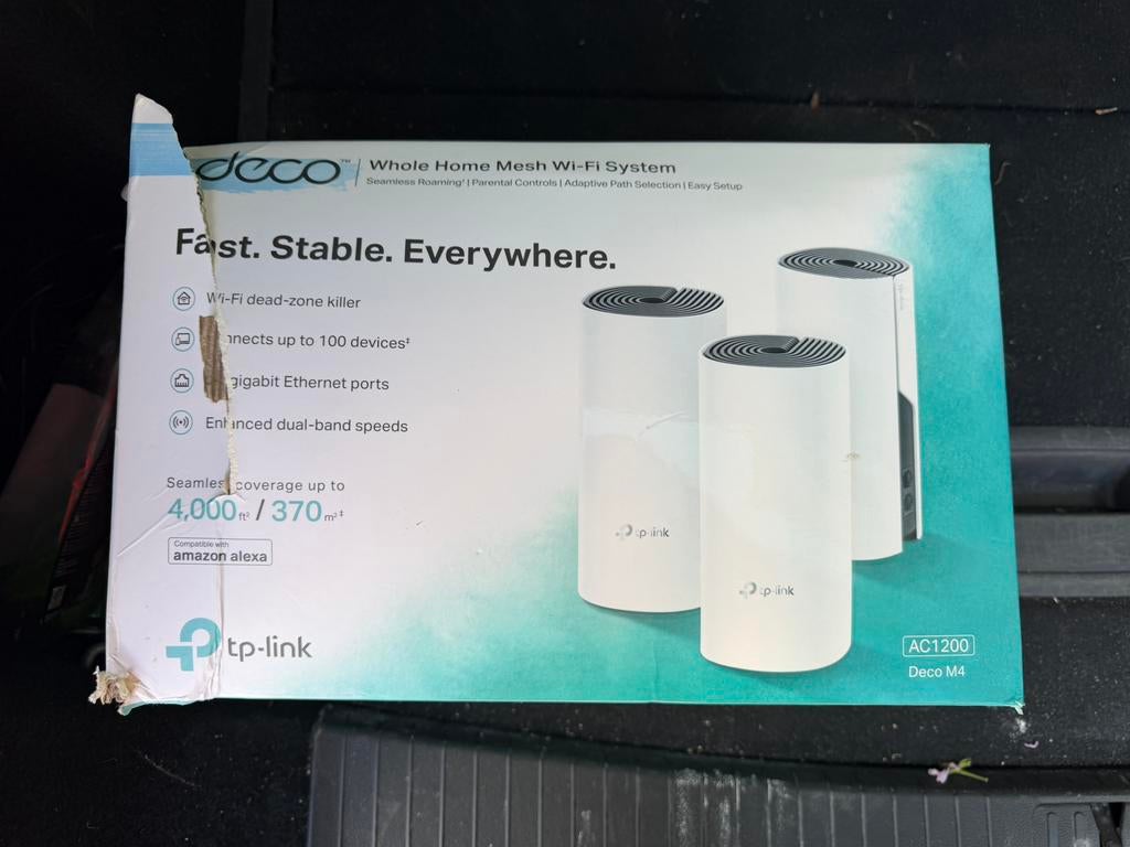 TP link Deco wifi kit, Computers en Software, WiFi-versterkers, Ophalen of Verzenden, Zo goed als nieuw