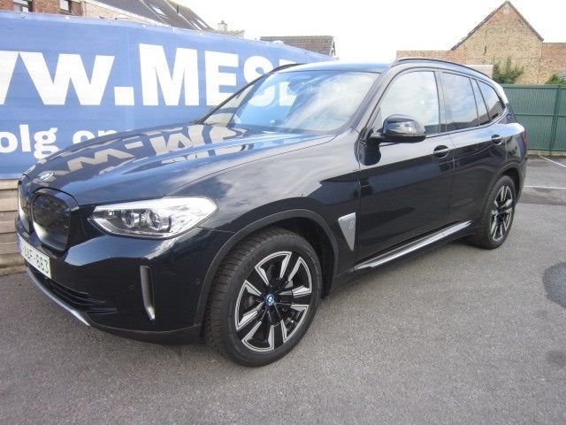 BMW iX3 PROF NAVI + ELEK TREKHAAK + LEDER + OPEN PANO DAK, Autos, BMW, Cuir, Achat, Entreprise, Noir