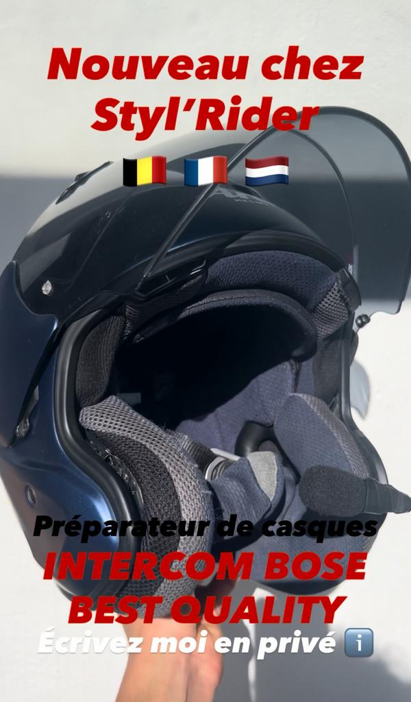 NOUVEAU INTERCOM SON Bose meilleur qualite en Belgique, Motoren, Ophalen