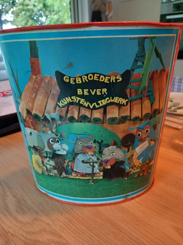Sesamstraat vintage emmer, Antiek en Kunst, Ophalen