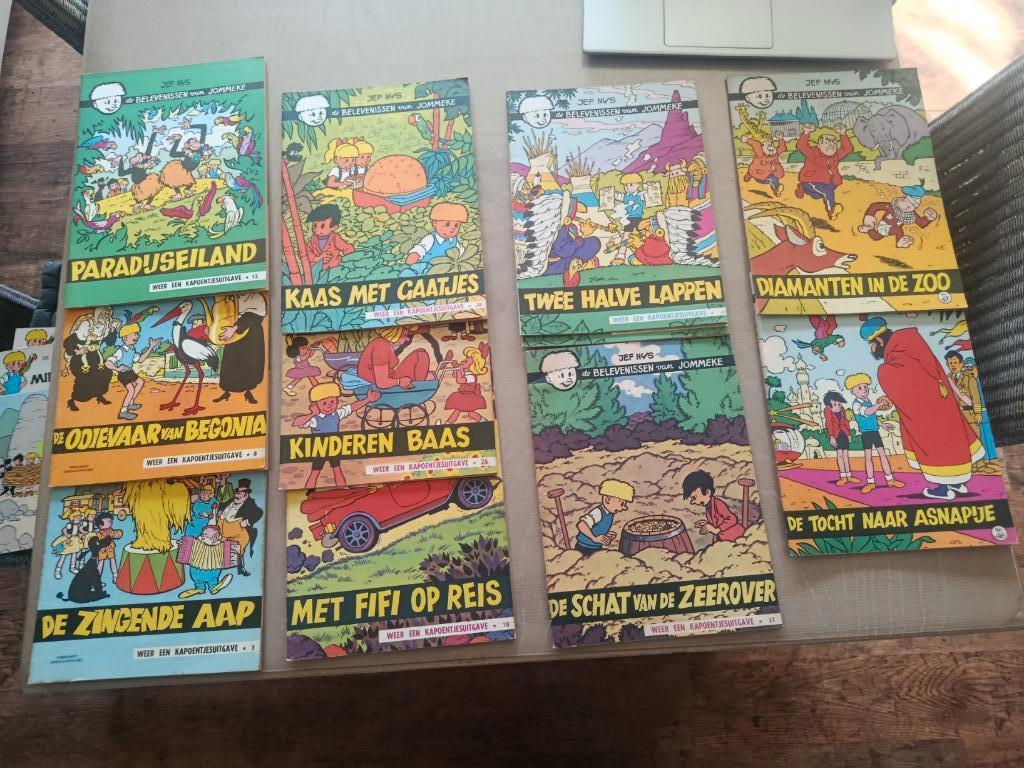 jommeke kapoentjesuitgave, Boeken, Stripverhalen, Jef  Nys, Meerdere stripboeken, Ophalen, Gelezen