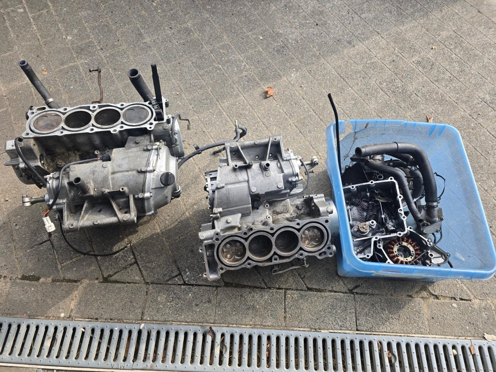 lot de moteurs Yamaha YZF R6 1999 2002, Enlèvement