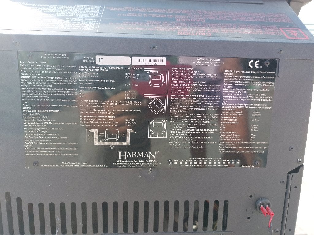 Pallet kachel, Huis en Inrichting, Ophalen, Gebruikt
