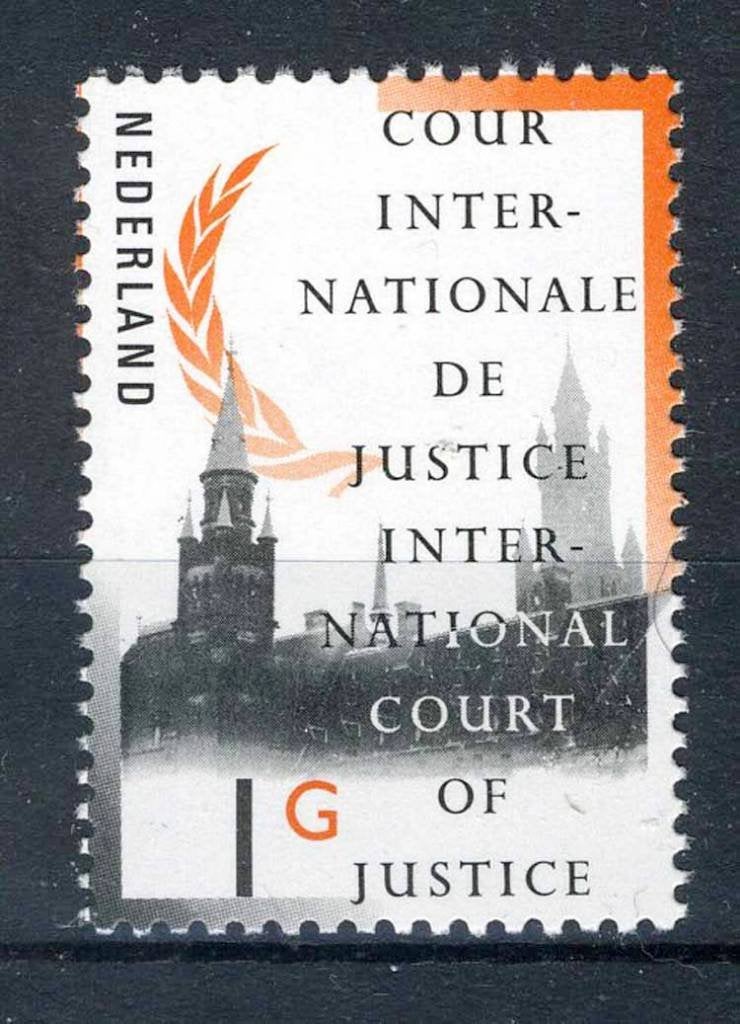PAYS-BAS D54 MNH 1989-1994 - COUR INTERNATIONALE DE JUSTICE, Envoi, Après 1940, Non oblitéré