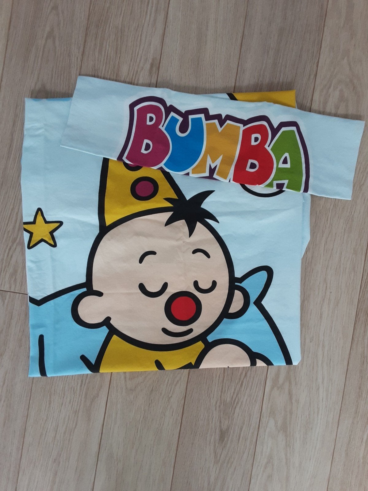 dekbedovertrek Bumba + 1 sloop voor babybed 60 × 120, Kinderen en Baby's, Ophalen, Babybedje, Jongetje of Meisje, Dekbedovertrek