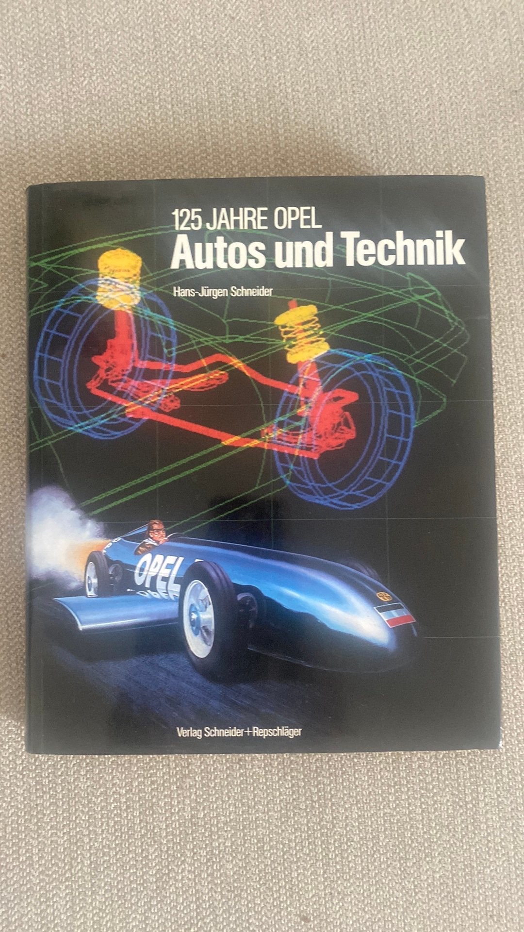 125 jahre Opel - Autos und Technik . Boek 1987, Ophalen of Verzenden, Zo goed als nieuw