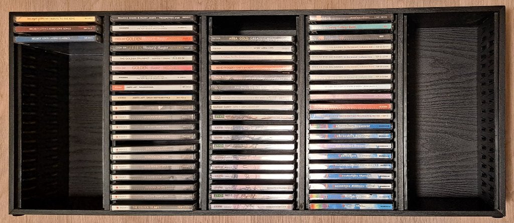 CD-toren voor 100 CDs, 73 x 31 x 13 cm (BxDxH), Enlèvement, Comme neuf
