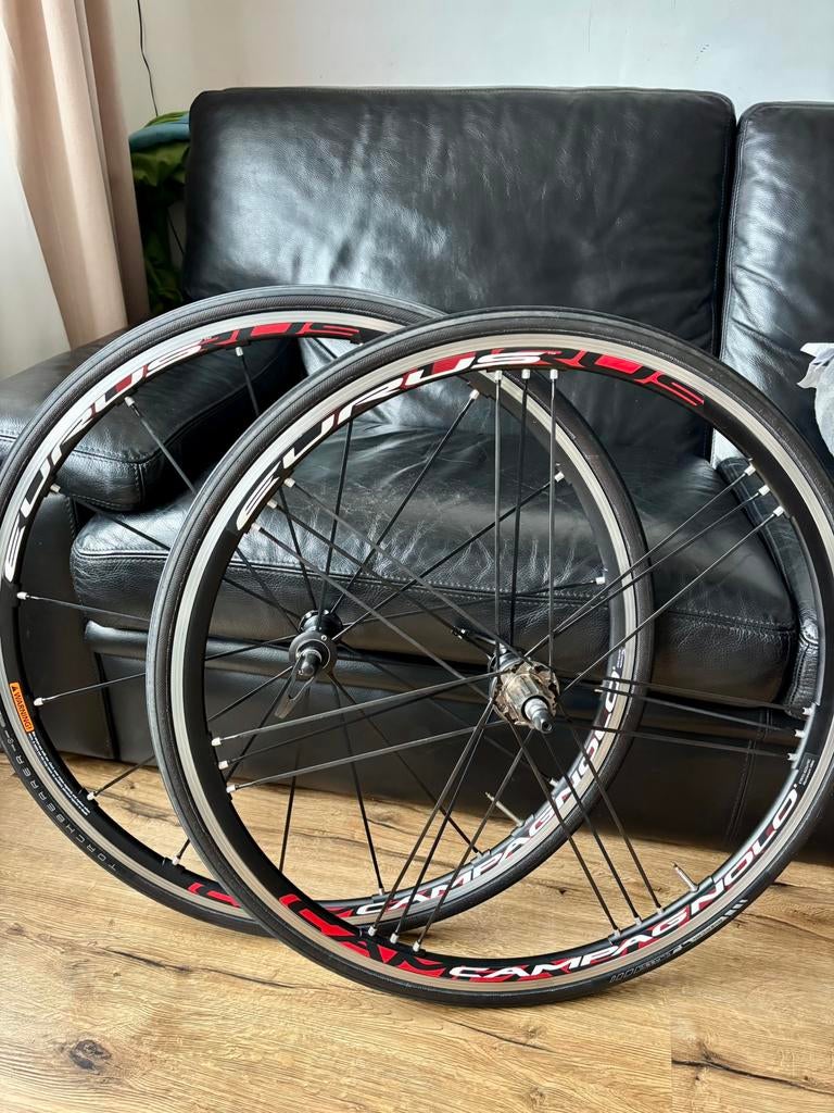 Campagnolo eurus wielen, Fietsen en Brommers, Ophalen, Zo goed als nieuw