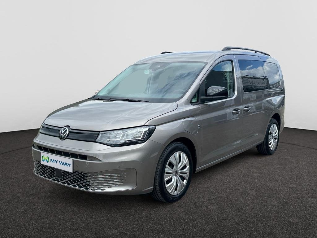 Volkswagen Caddy Maxi eHybrid (PHEV) Caddy Maxi eHybrid 1.5, Auto's, Volkswagen, Monovolume, Beige, Handgeschakeld, Hybride Elektrisch/Benzine