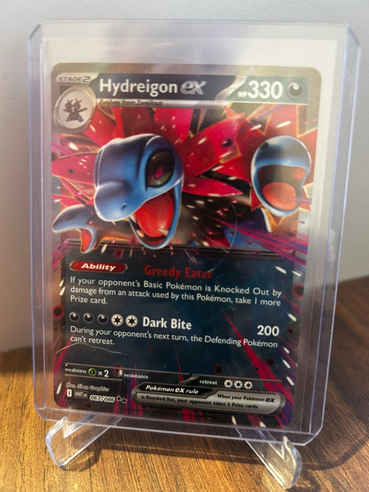 Pokemon hydreigon ex white flare, Enlèvement ou Envoi, Comme neuf, Booster