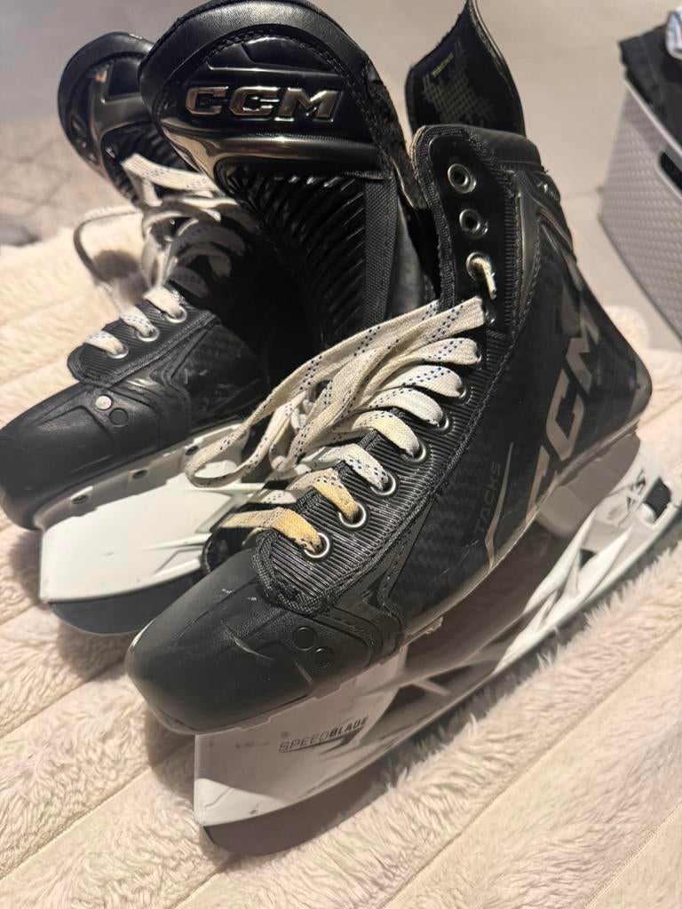 CCM Tacks XF Pro ijshockeyschaatsen maat 45 – Speedblade XS, Sport en Fitness, Schaatsen, Gebruikt, IJshockeyschaatsen, Ophalen