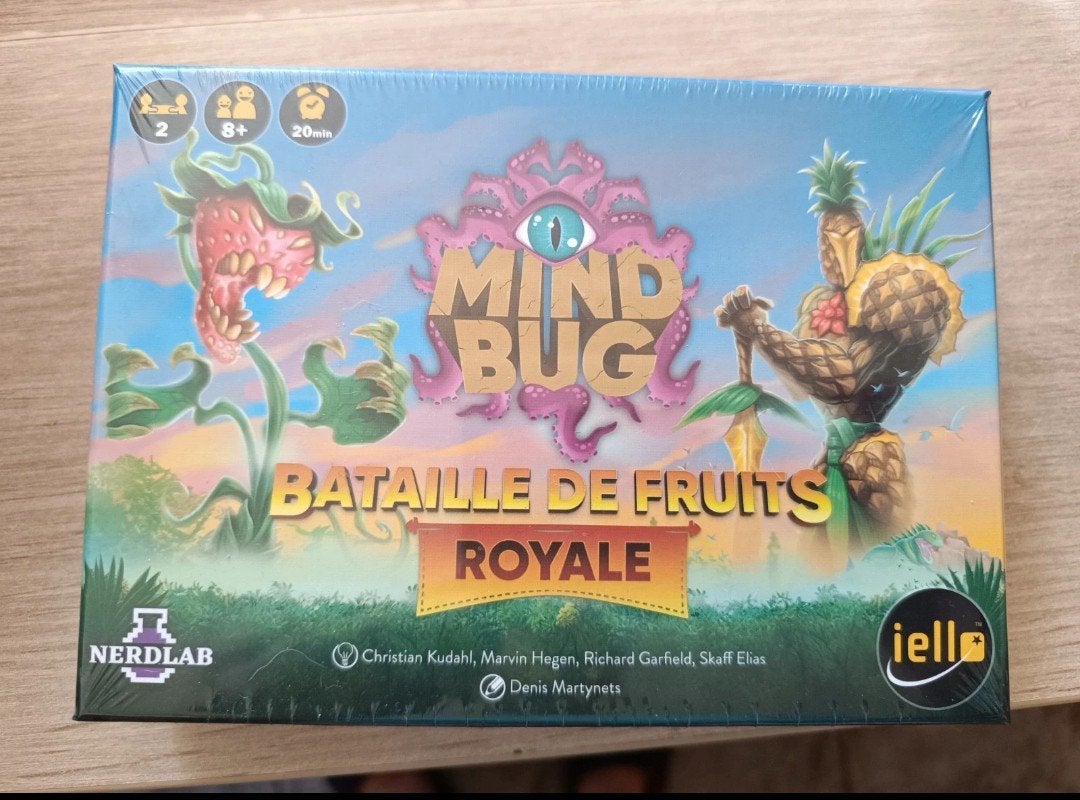 Mindbug Bataille de fruits Royale, Enlèvement ou Envoi, Neuf, Iello