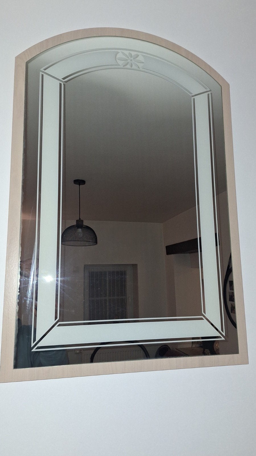 miroir, Moins de 100 cm, Comme neuf, Enlèvement, 50 à 75 cm