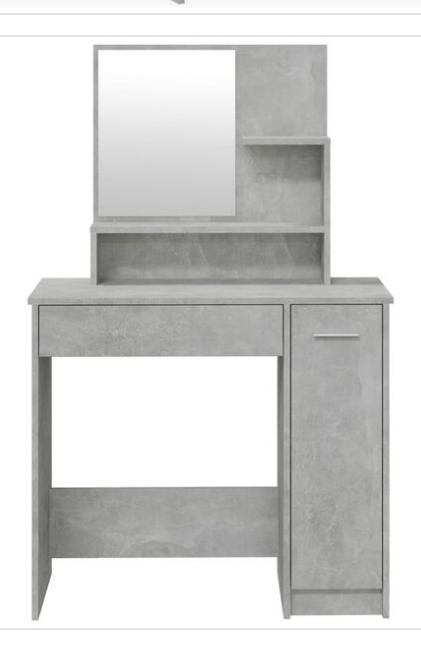 coiffeuse grise aspect béton, Enlèvement, Neuf, Bois