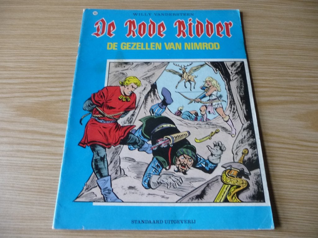 de Rode Ridder 103. De gezellen van Nimrod EERSTE DRUK - € 2, Enlèvement ou Envoi, Willy Vandersteen, Une BD, Utilisé