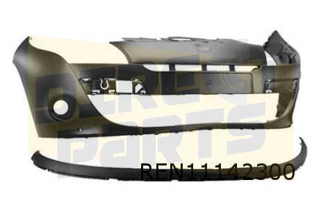 Renault Megane III (12/08-7/16) Voorbumper (bij PDC) (te spu, -, -, Nieuw, Ophalen of Verzenden