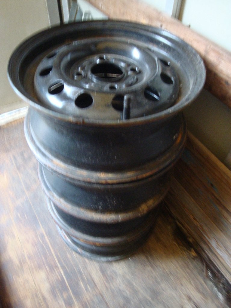 4 stalen velgen in perfecte staat / 14 inch, Auto-onderdelen, 14 inch, Gebruikt, Velg(en), Ophalen of Verzenden