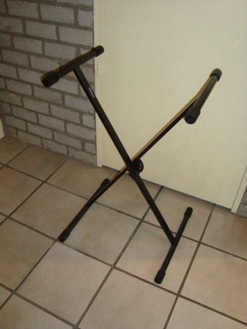 Dimavery keyboard standaard enkelbeens, 20201770, Muziek en Instrumenten, Ophalen of Verzenden, Nieuw, Instrumentstandaard, Keyboard of Synthesizer