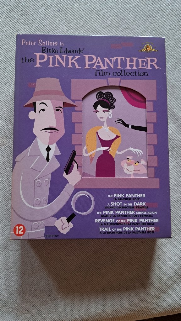 The pink pantherfilm collection DVD, Ophalen of Verzenden, Zo goed als nieuw, Engels, Engels