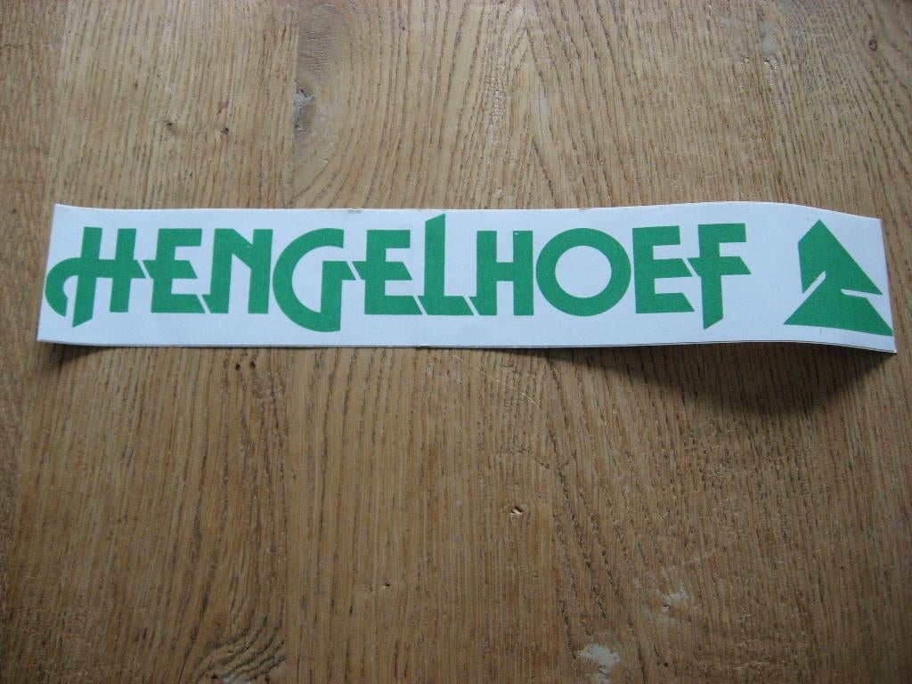 Sticker Hengelhoef  30 x 5 cm, Enlèvement, Neuf, Autres types
