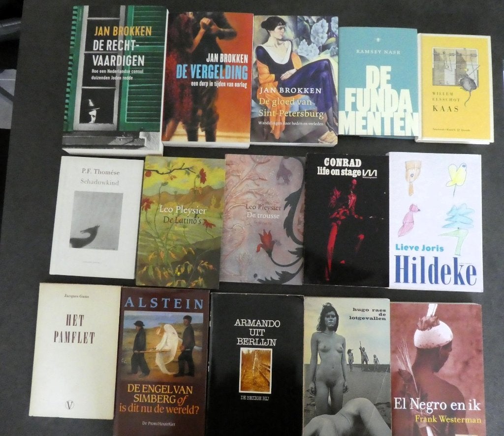 25 romans Nederlandstalige literatuur, Enlèvement ou Envoi, Utilisé