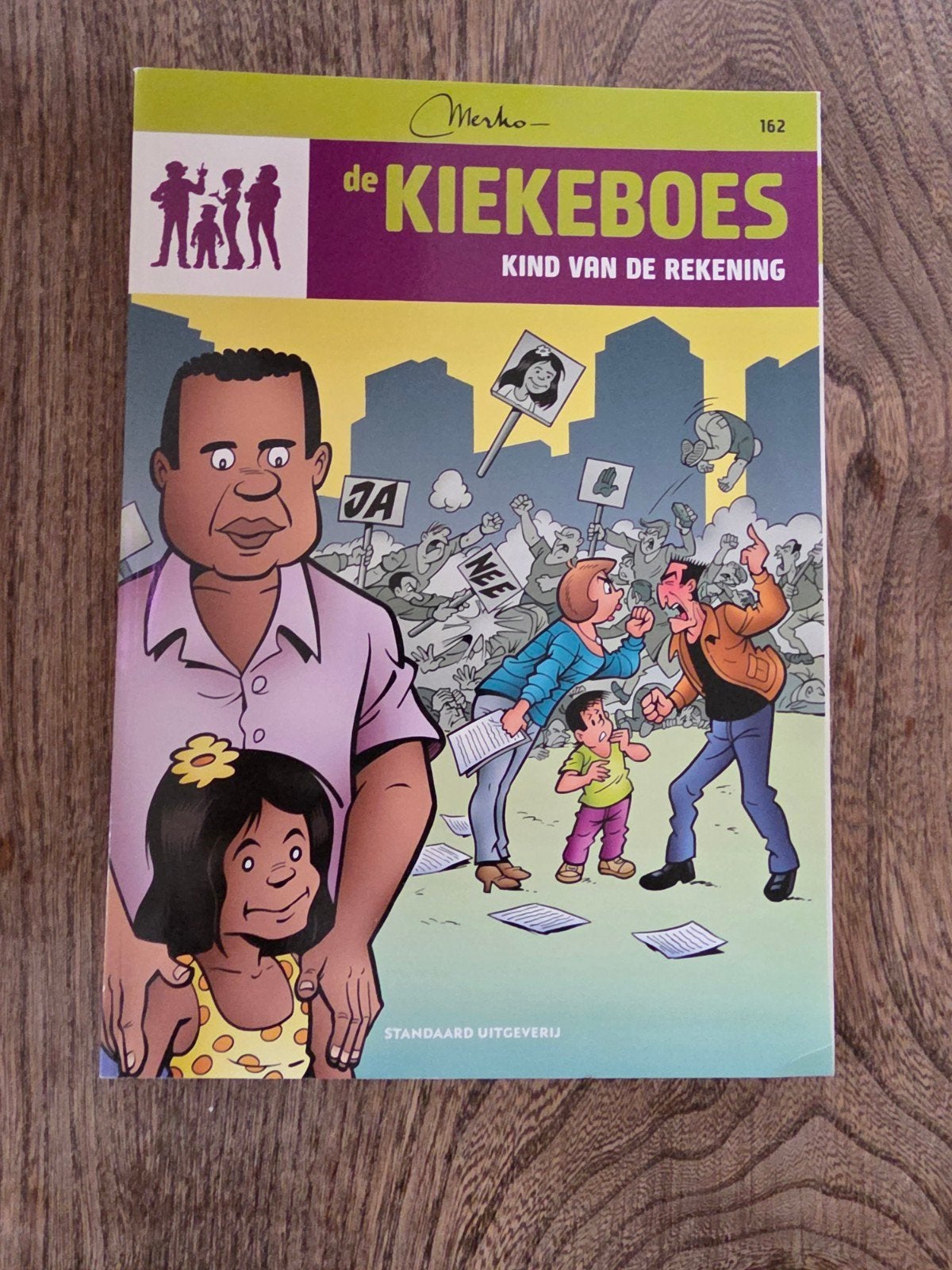 Kiekeboes 'Kind van de rekening', Boeken, Stripverhalen, Ophalen of Verzenden