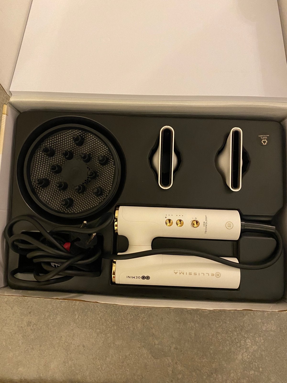 Bellısıma gemini haar droger, Elektronische apparatuur, Ophalen of Verzenden, Nieuw