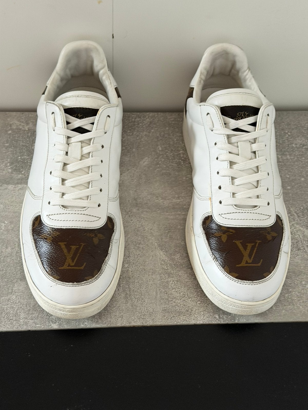 Baskets Louis Vuitton authentiques, Vêtements | Hommes, Enlèvement, Comme neuf, Baskets
