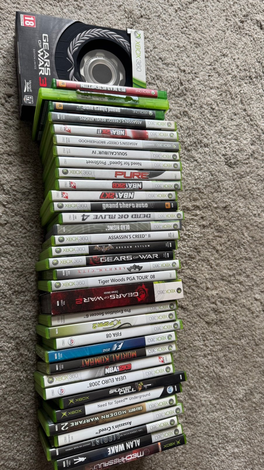 34 jeux Xbox :360, Games en Spelcomputers, Ophalen, Zo goed als nieuw