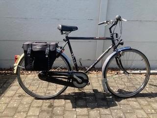 studentenfiets voor heren, Fietsen en Brommers, Gebruikt, Velgrem, Versnellingen, Ophalen