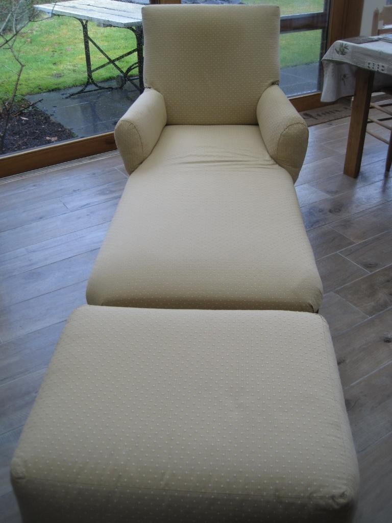 antieke chaisse longue, 75 à 100 cm, Moins de 150 cm, Une personne, Enlèvement