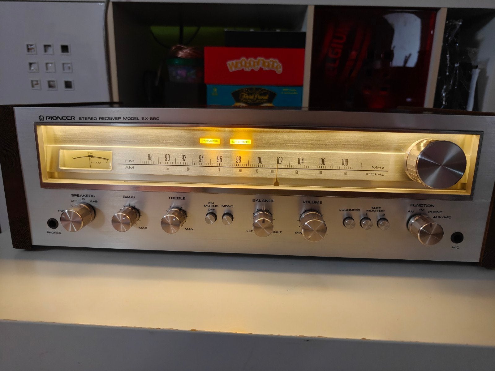 Pioneer sx550, Audio, Tv en Foto, Versterkers en Ontvangers, Ophalen, Minder dan 60 watt, Pioneer