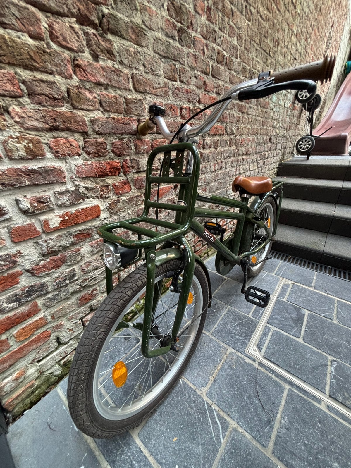 Leuke hippe jongensfiets 20inch, Fietsen en Brommers, Ophalen, Gebruikt, Terugtraprem, 16 tot 20 inch