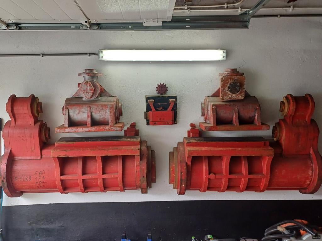 Moule de fonderie (bloc moteur de locomotive), Enlèvement, Utilisé, Train, Autres types