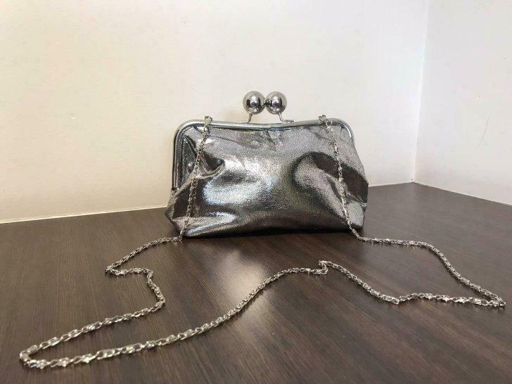 kleine handtas zilver van kleur, Nieuw, Overige kleuren