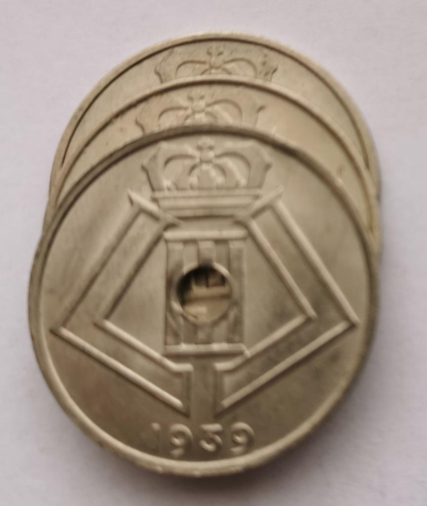25 cent maillechort 1939 FR, Postzegels en Munten, Ophalen of Verzenden, Overig, Losse munt
