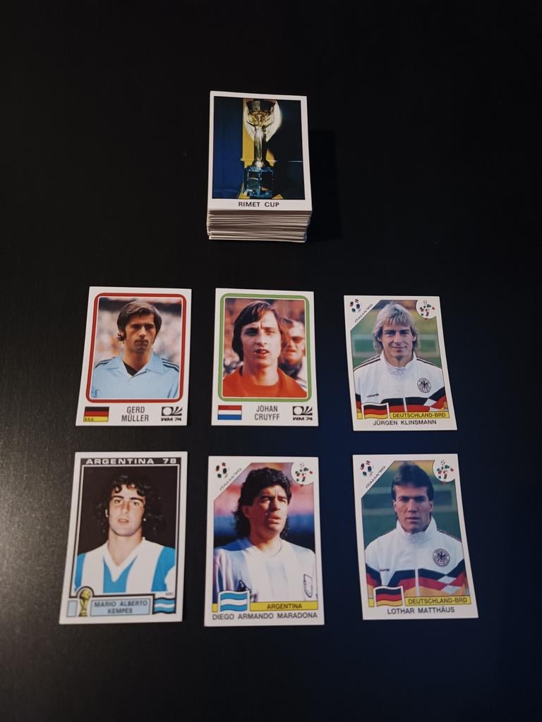 Zeldzame set Panini-stickers - World Cup Story 1994 (139, Ophalen of Verzenden
