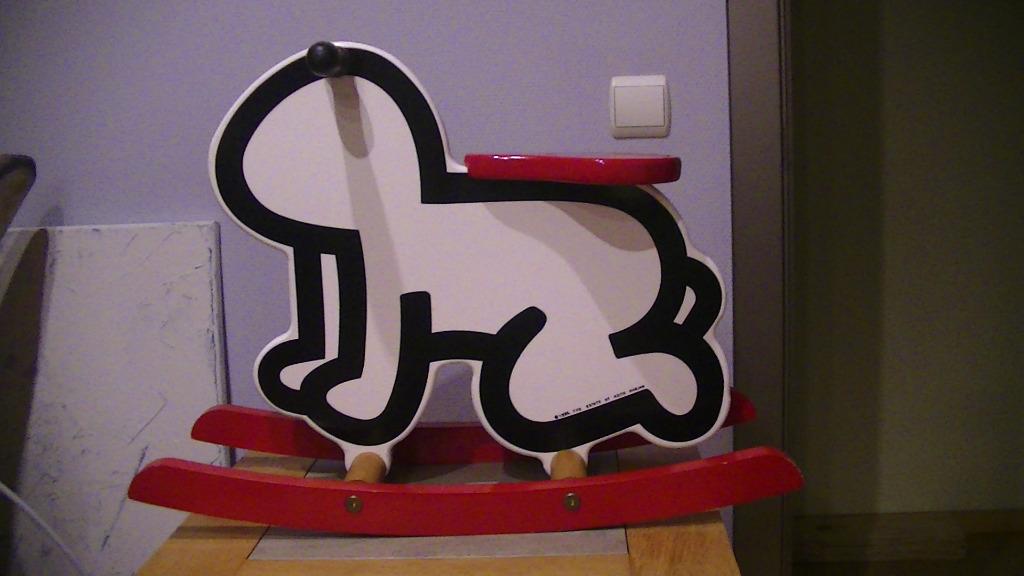 KEITH HARING RADIANT BABY SCHOMMELSTOELTJE, Enlèvement