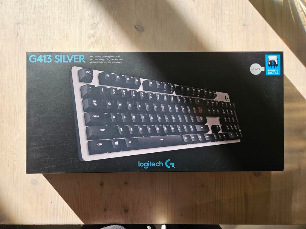 Clavier Logitech G413 (déballé) QWERTY, Logitech G, Comme neuf, Enlèvement, Qwerty