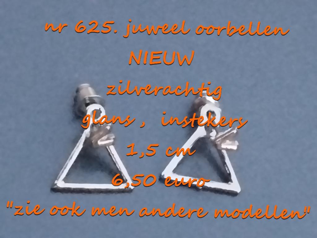 625. Juweel : oorbellen , NIEUW , verzending inbegrepen, Overige materialen, Verzenden, Nieuw, Knopjes of Stekers